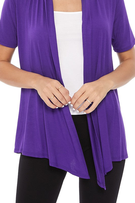 Soft and Breathable Solid Cardigan - Timeless and Versatile