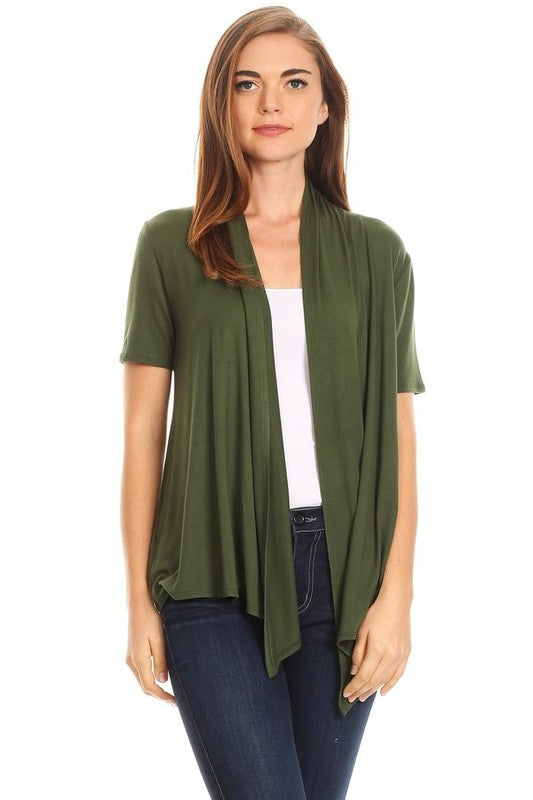 Soft and Breathable Solid Cardigan - Timeless and Versatile