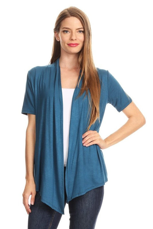 Soft and Breathable Solid Cardigan - Timeless and Versatile