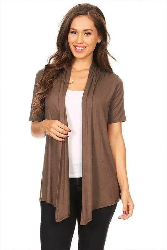 Soft and Breathable Solid Cardigan - Timeless and Versatile