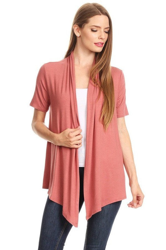 Soft and Breathable Solid Cardigan - Timeless and Versatile