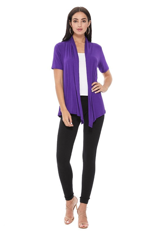 Soft and Breathable Solid Cardigan - Timeless and Versatile