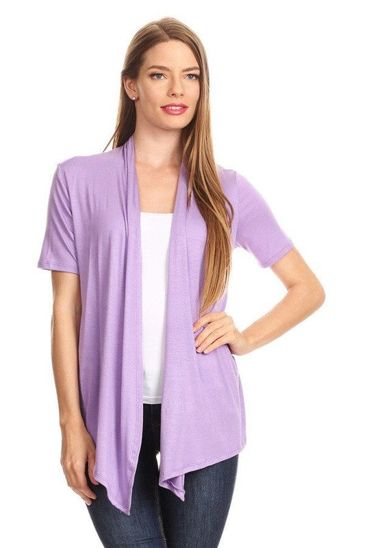 Soft and Breathable Solid Cardigan - Timeless and Versatile