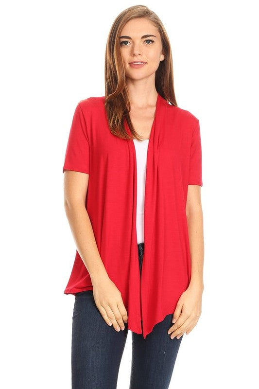 Soft and Breathable Solid Cardigan - Timeless and Versatile