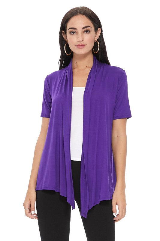 Soft and Breathable Solid Cardigan - Timeless and Versatile