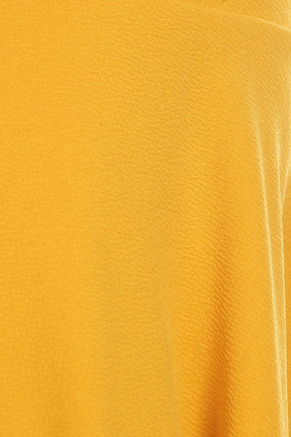 Solid High Waisted A-Line Knee Length Skirt - Stylish and Comfortable