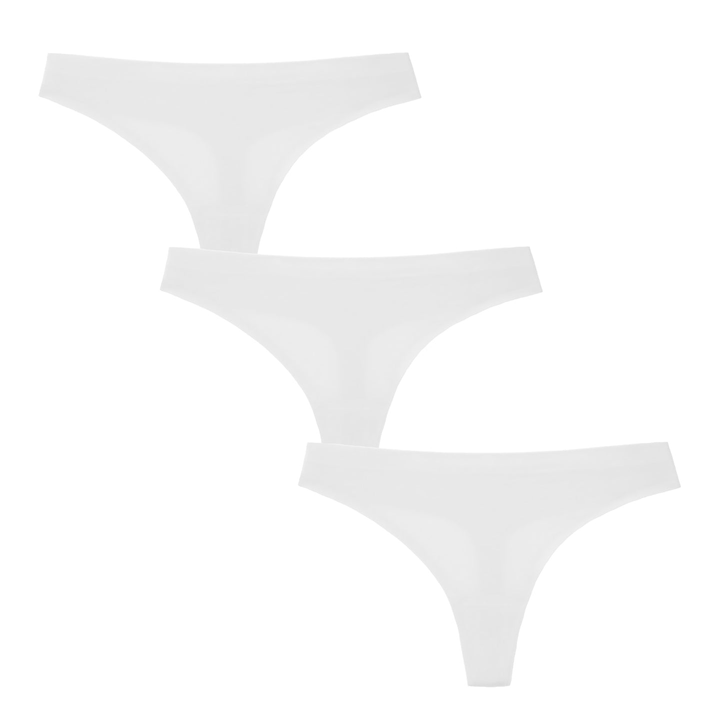 Women’s Underwear 3 Pack Seamless Basic Sexy Hot Invisible Plus Size Underwears Panty Bikini Thong Panties T BACK