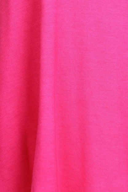 MOA Collection Relaxed Fit Knit Tunic Top with Round Neck and Side Pockets